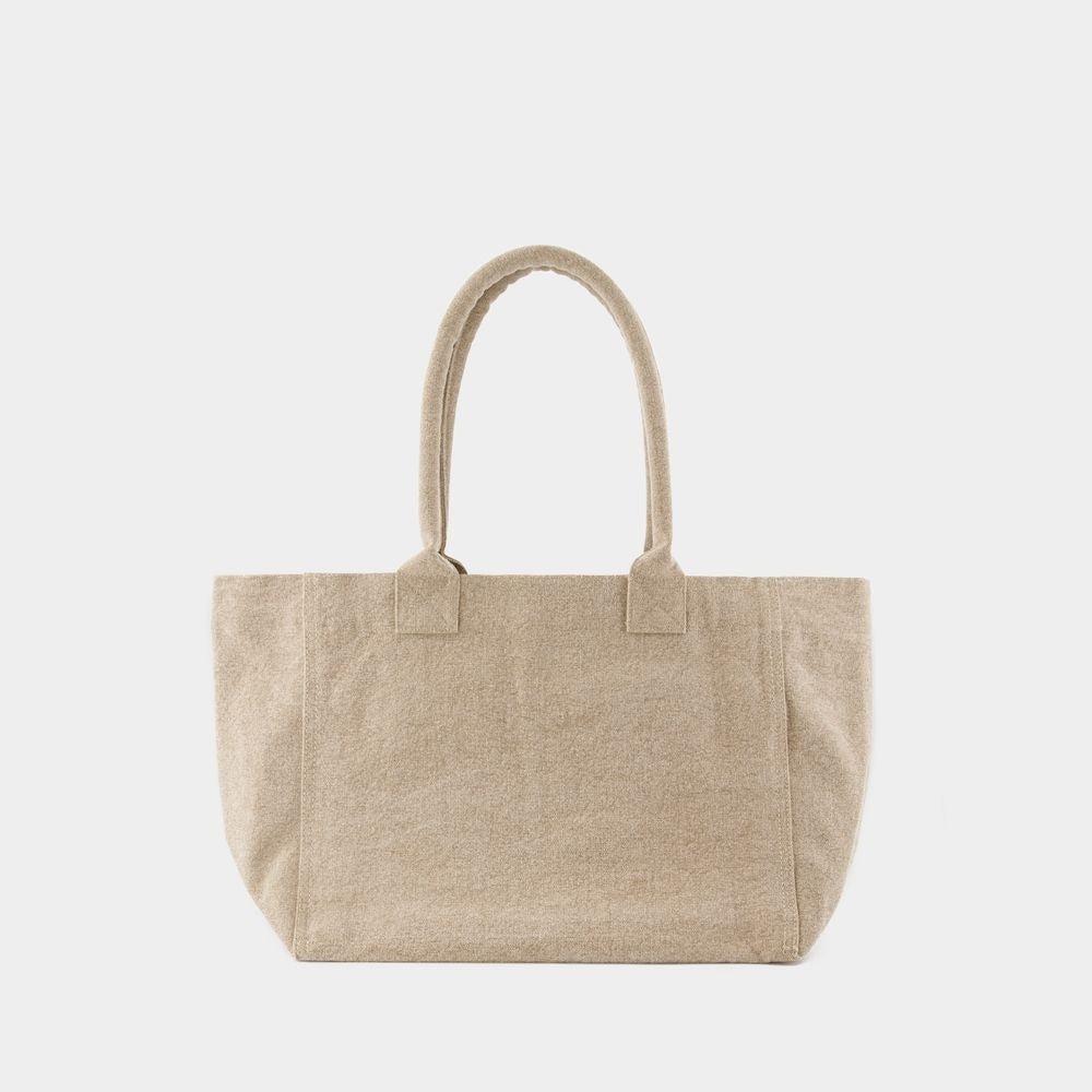 Isabel Marant Yenky Shoulder Bag - Cotton - Beige