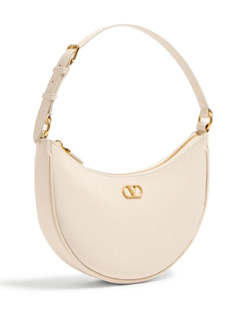 Valentino Garavani Crescent-Shaped Bag With Gold-Tone Hardware