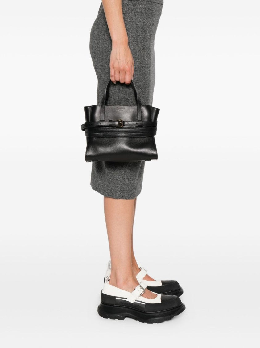Moschino Structured Black Handbag