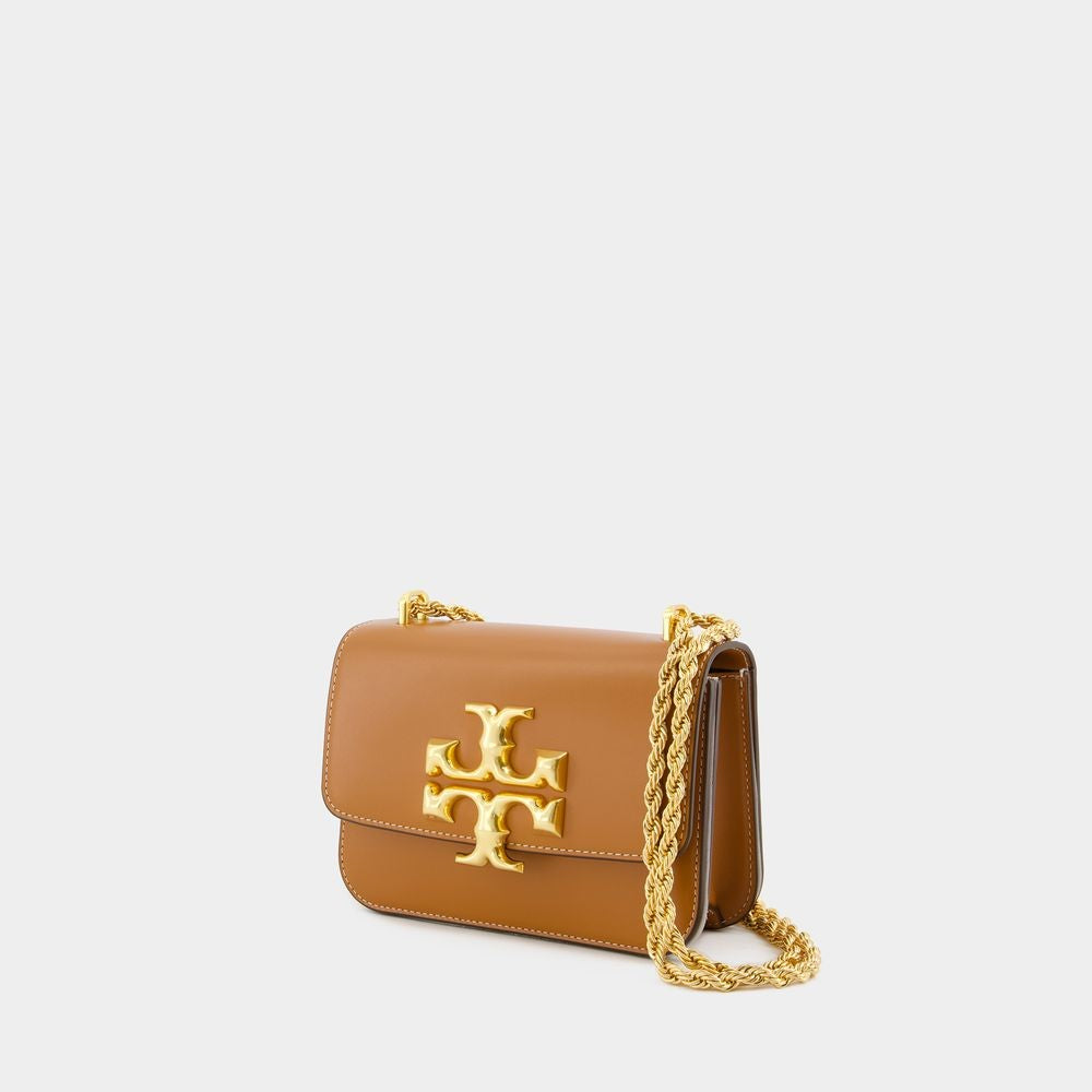 Tory Burch Eleanor Small Convertible Bag - Leather - Whiskey Brown