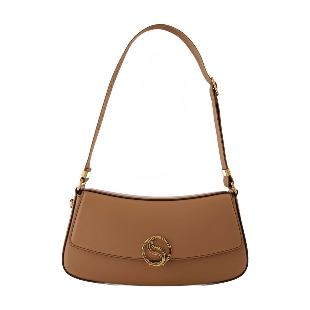Stella Mccartney Chain Bag Small In Beige