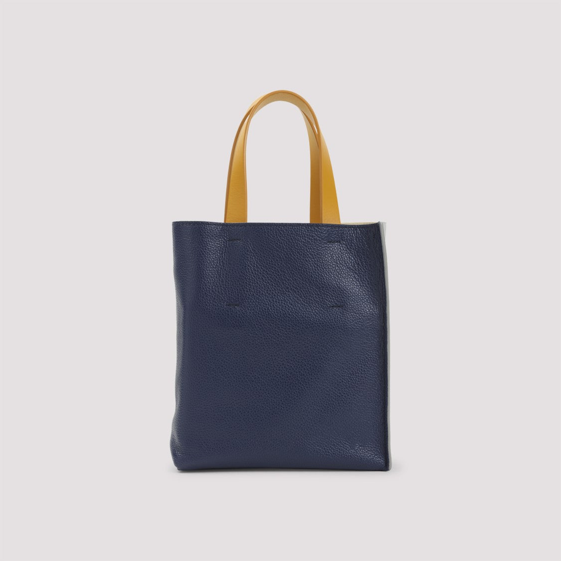 Marni Soft Grey Calf Leather Mini Handbag