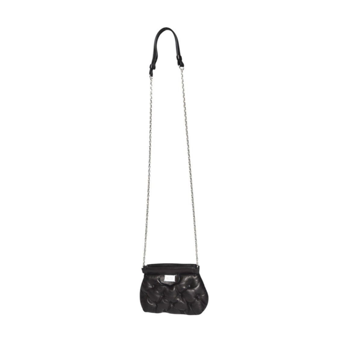 Maison Margiela Glam Slam Classique Baby Black Leather Bag