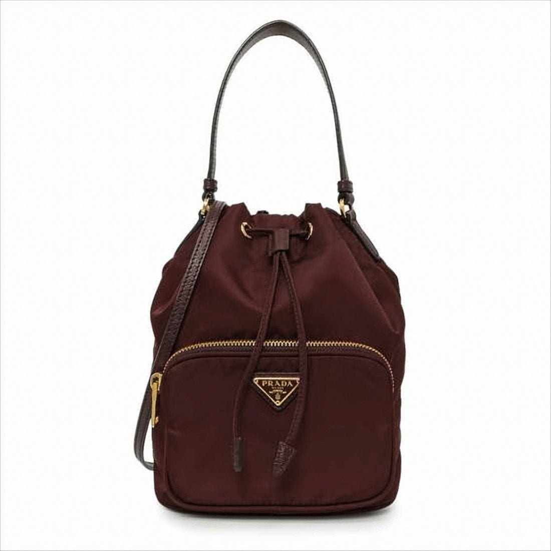 Prada Re-Edition 1995 Nylon Duo Bucket Bag