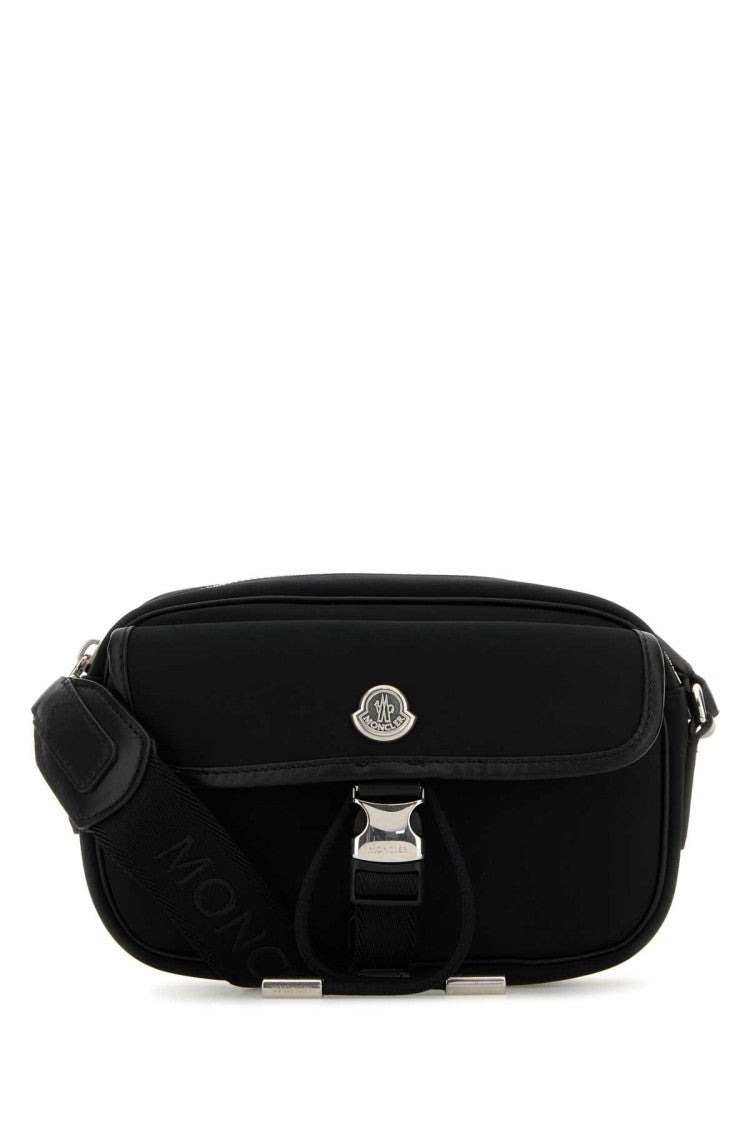 Moncler Black Canvas New Trick Crossbody Bag