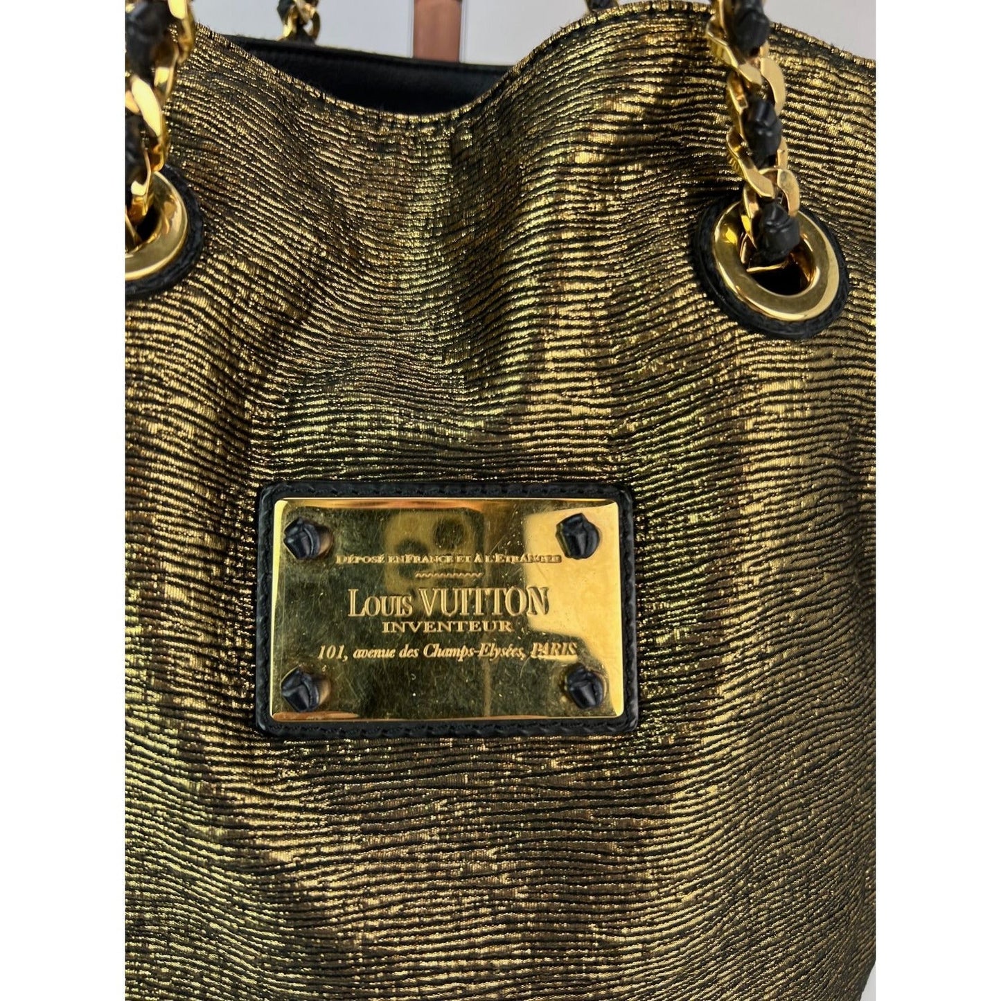Louis Vuitton Metallic Jacquard Double Jeu