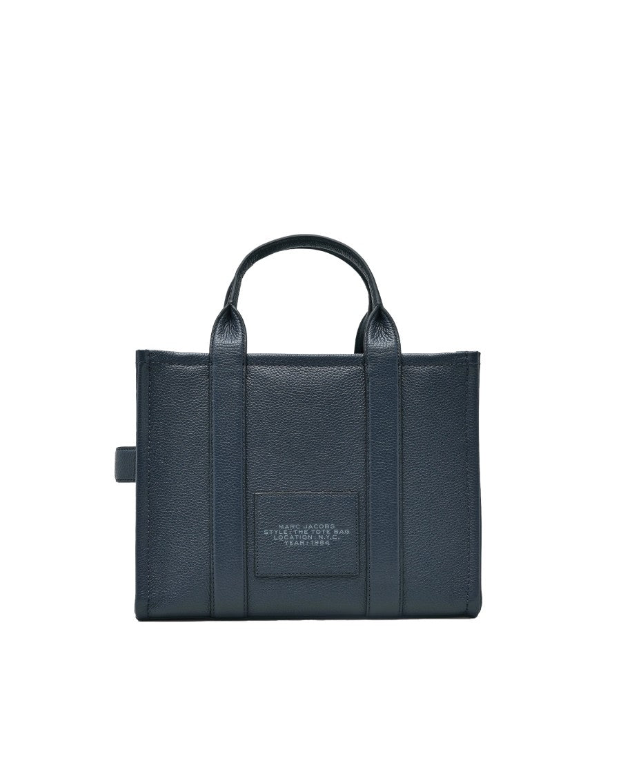 Marc Jacobs Blue Sea The Leather Medium Tote Bag