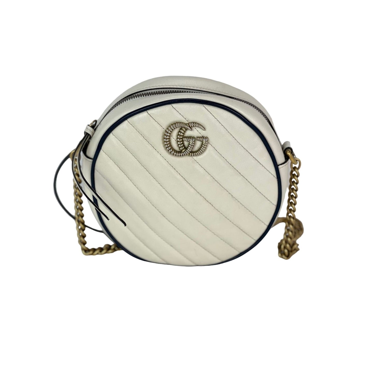 Gucci GG Azalea Matelasse Round Shoulder Bag