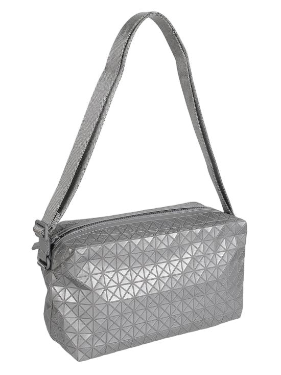 Baobao Geometric Triangular Pattern Crossbody Bag