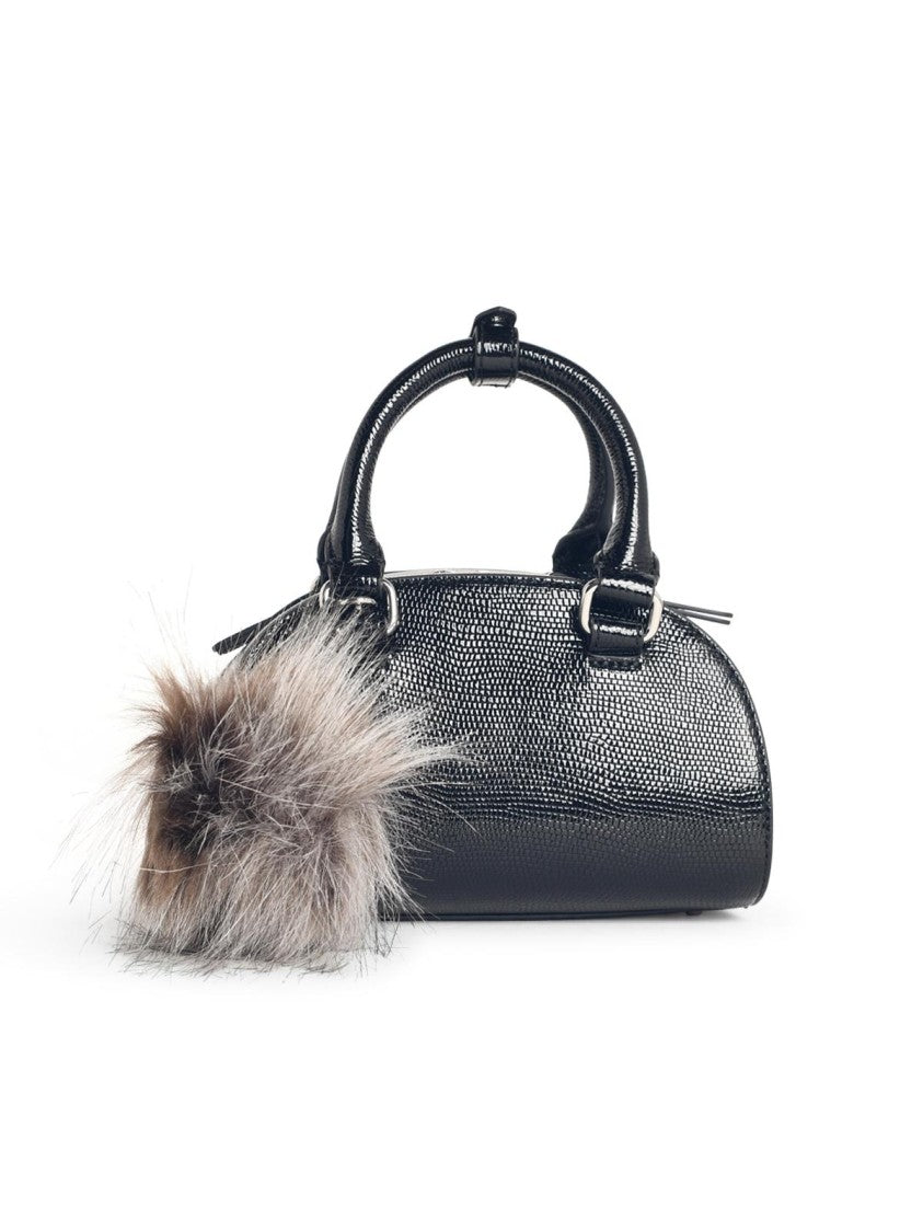 Diesel 1Dr Dome' Black Verinice Bag