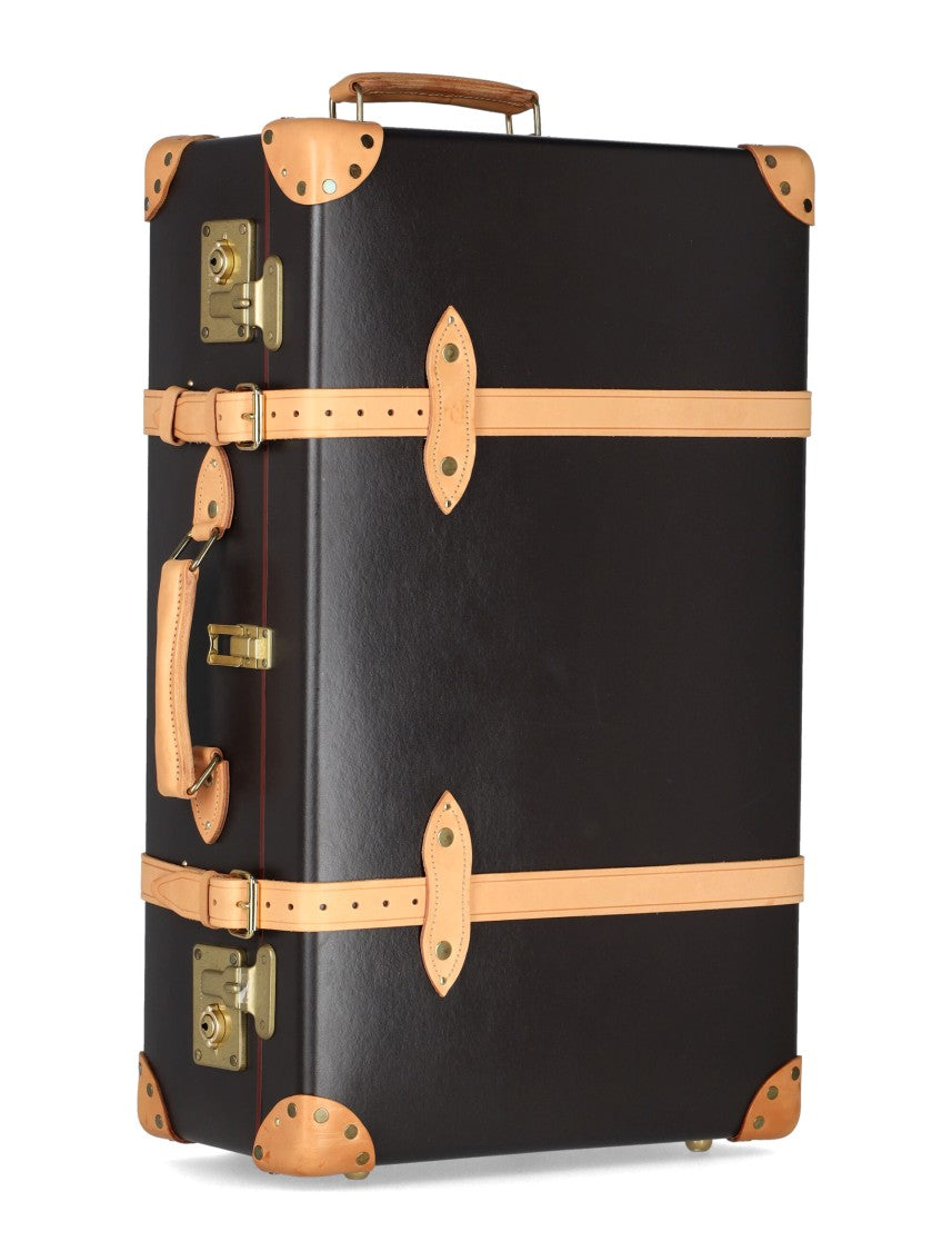 Globe-Trotter Brown Safari Large Suitcase 2 Wheels
