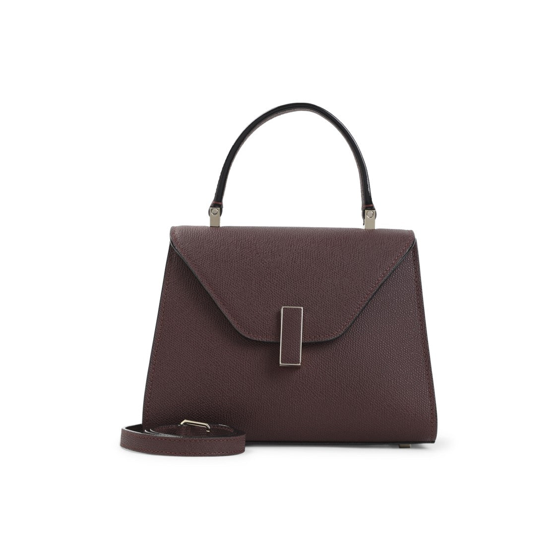 Valextra Amaranto Cachemire Iside Top Handle Mini Bag