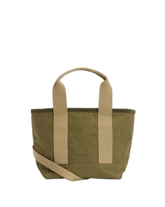 Barbour Compact Cotton Tote Bag With Versatile Carrying Options