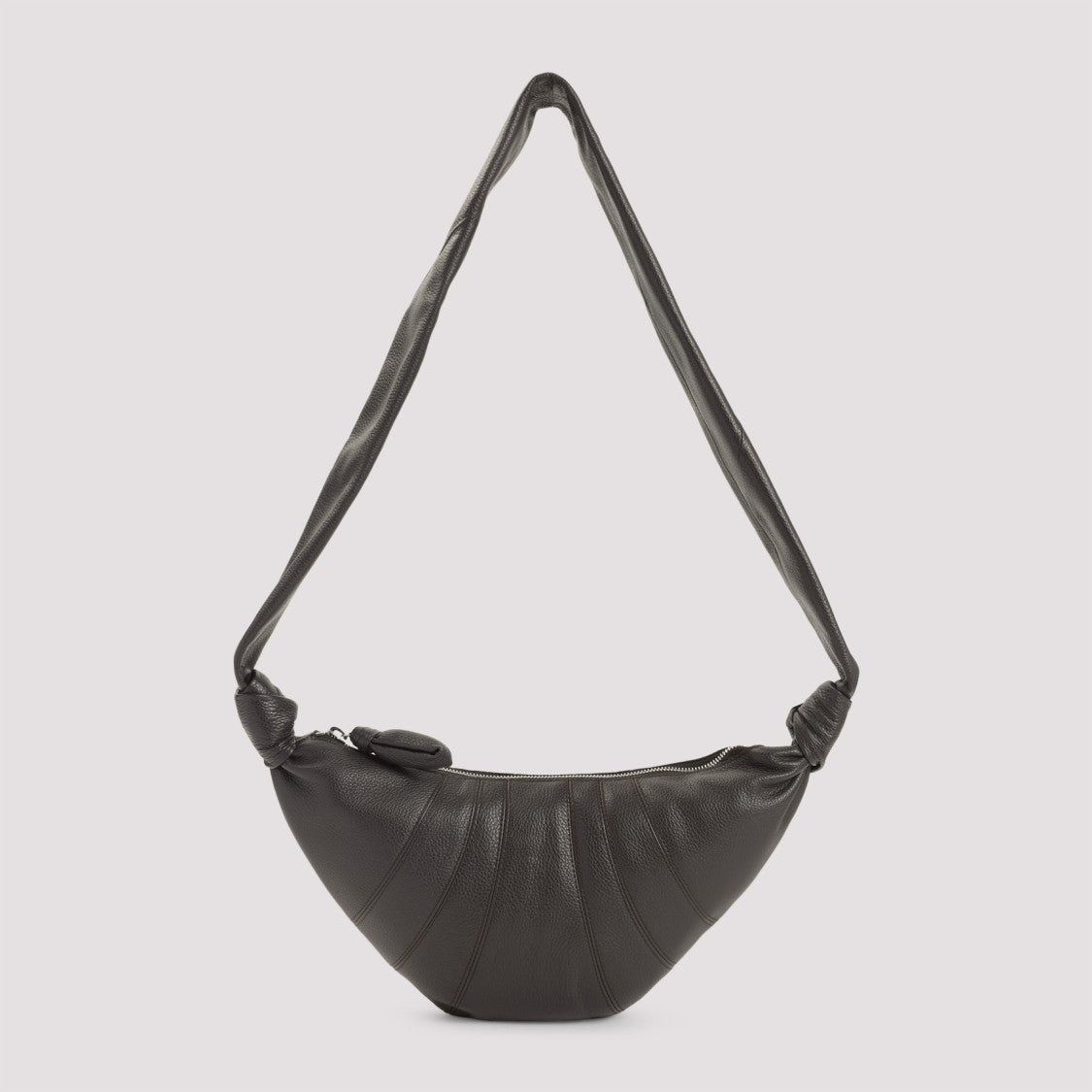 Lemaire Dark Chocolate Grained Goat Leather Bag
