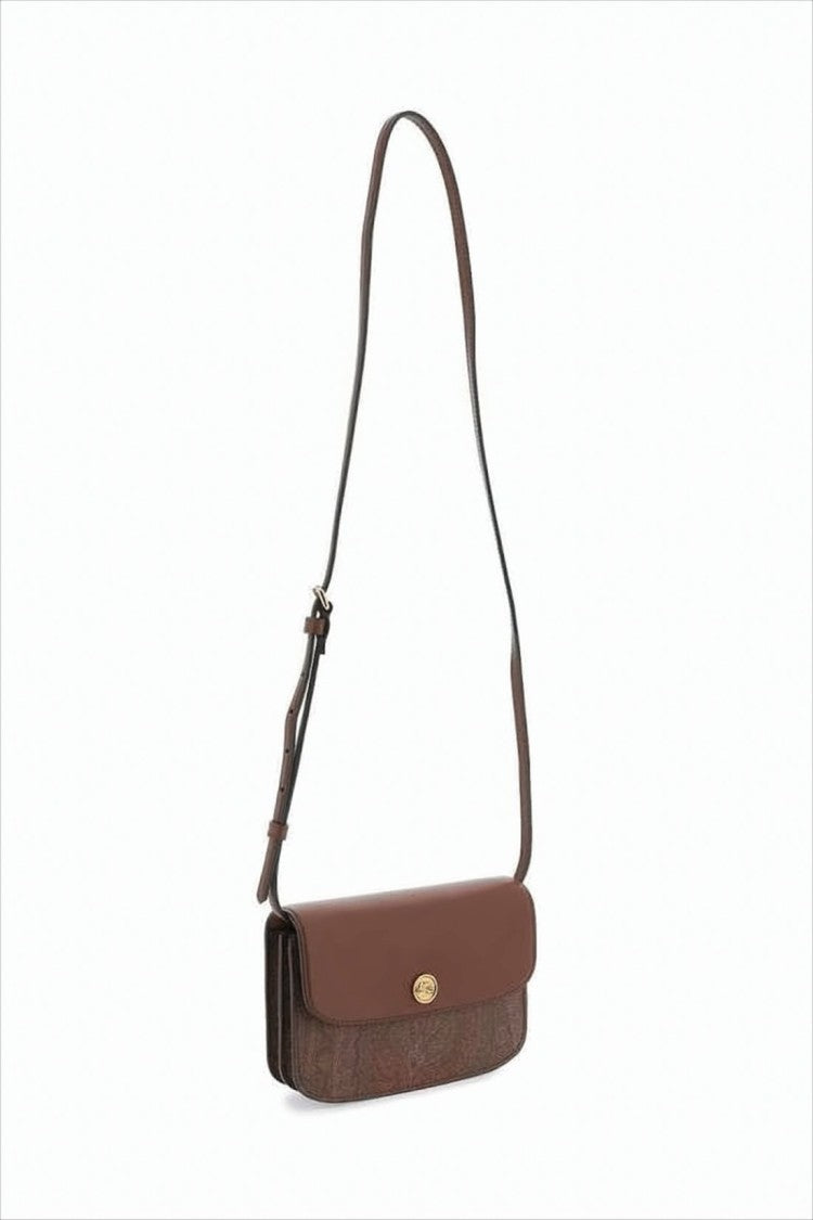 Etro Textured Paisley Shoulder Bag