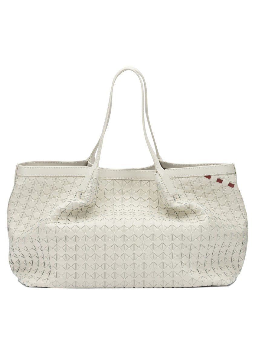Serapian Large Mosaic Leather Shoulder Bag