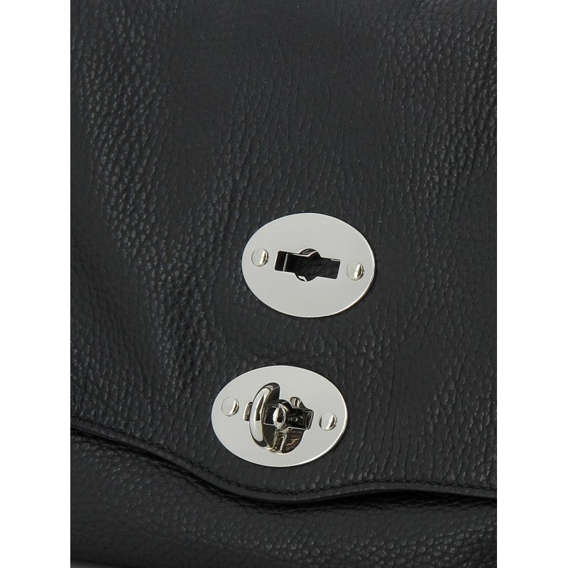 Zanellato Black Postina Daily S Handbag