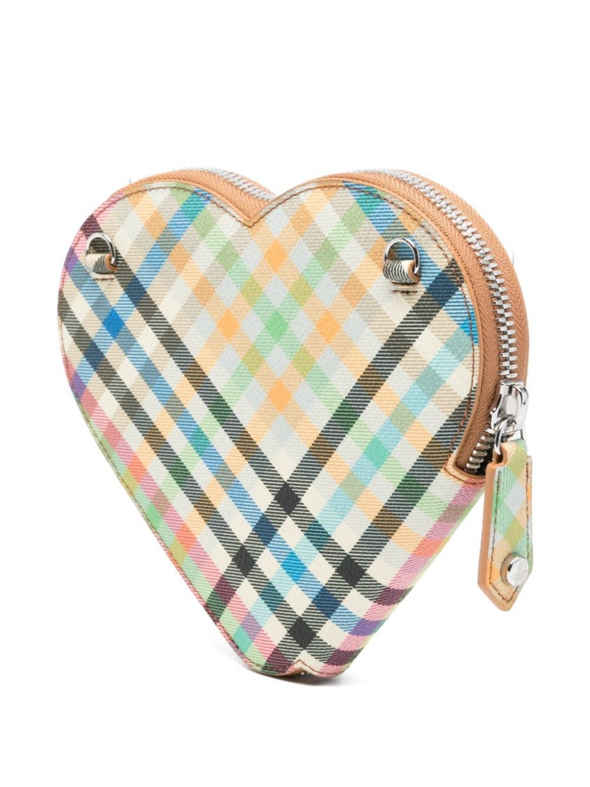 Vivienne Westwood Checked Orb Chain Strap Bag