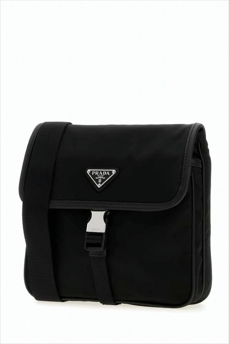 Prada Rectangular Recycled Nylon Crossbody Bag