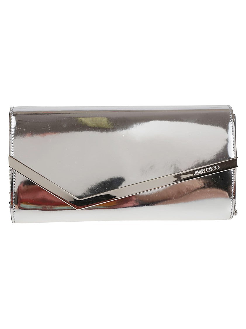 Jimmy Choo Emmie Patent Leather Clutch