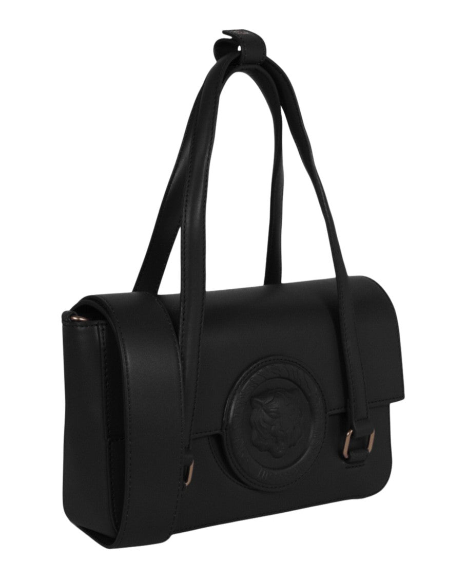 Just Cavalli Monochromatic Logo Small Shoulder Bag