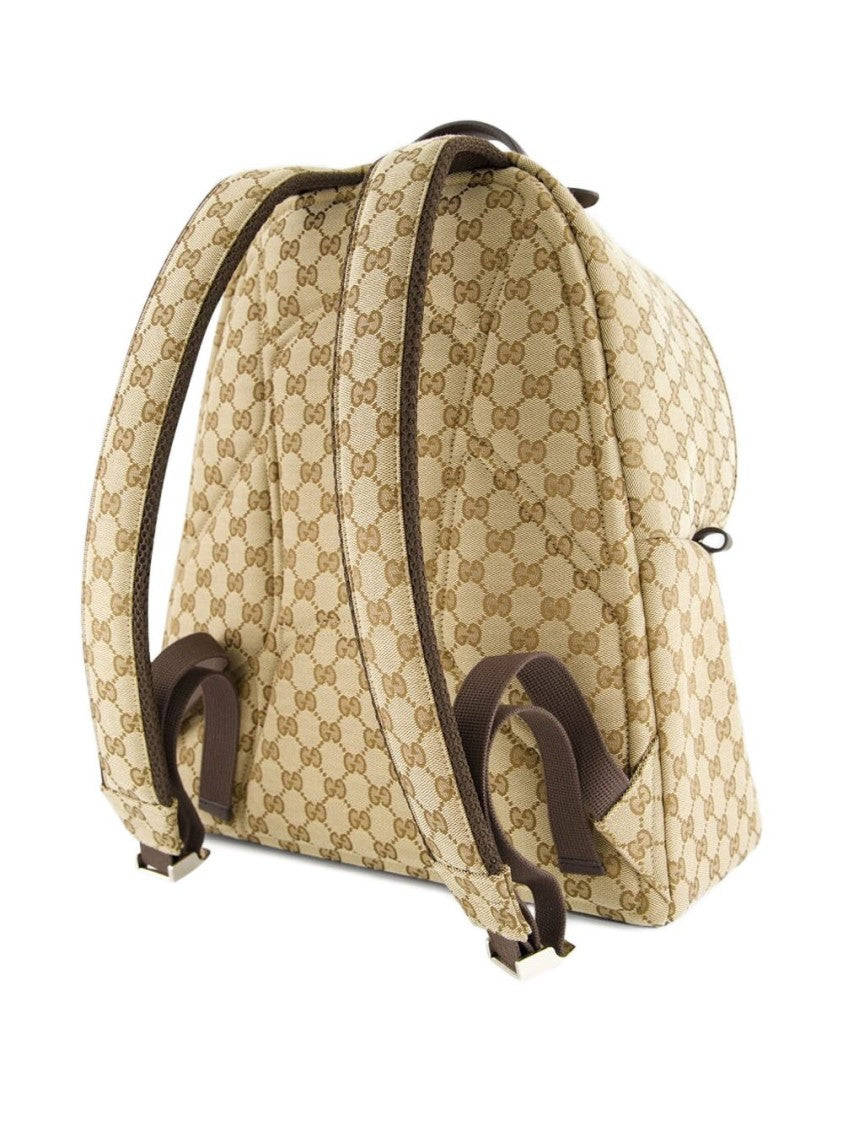 Gucci Medium Gg Canvas Backpack