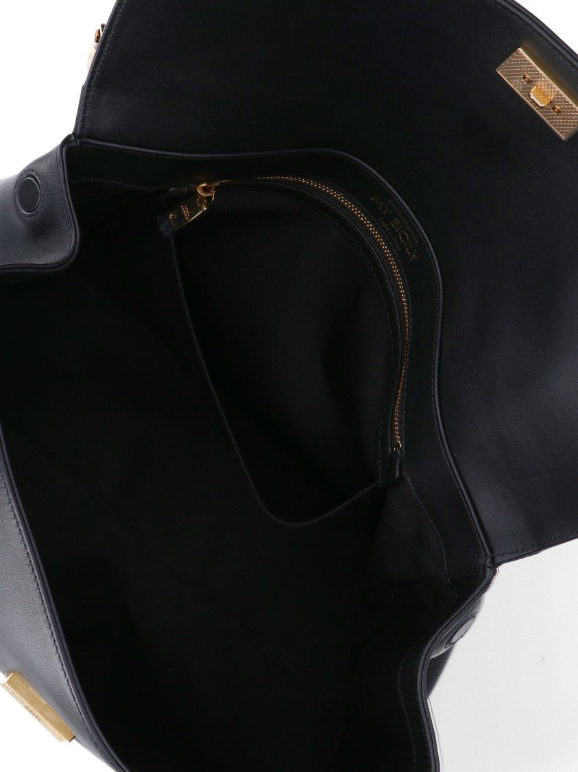 Dolce & Gabbana 'My Sicily' Large Handbag – Black