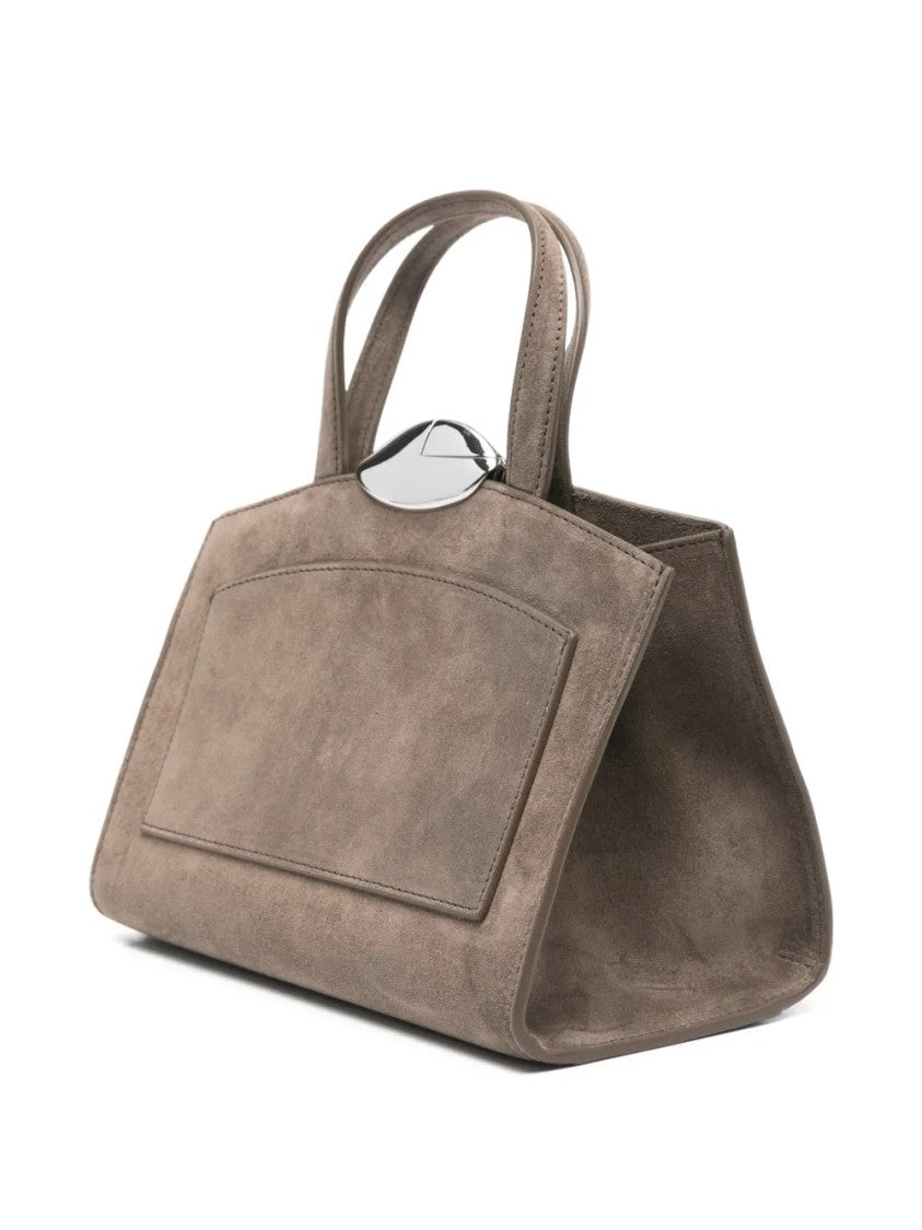 Benedetta Bruzziches Structured Handbag With Detachable Shoulder Strap