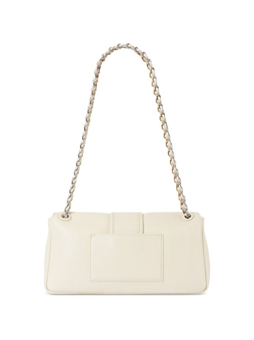 Jacquemus Light Ivory Chain Shoulder Strap Bag