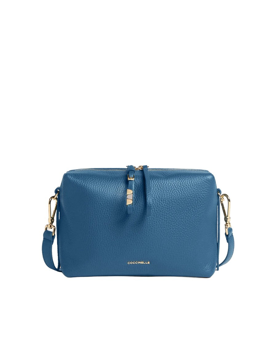 Coccinelle Nory Small Bag In Deep Blue