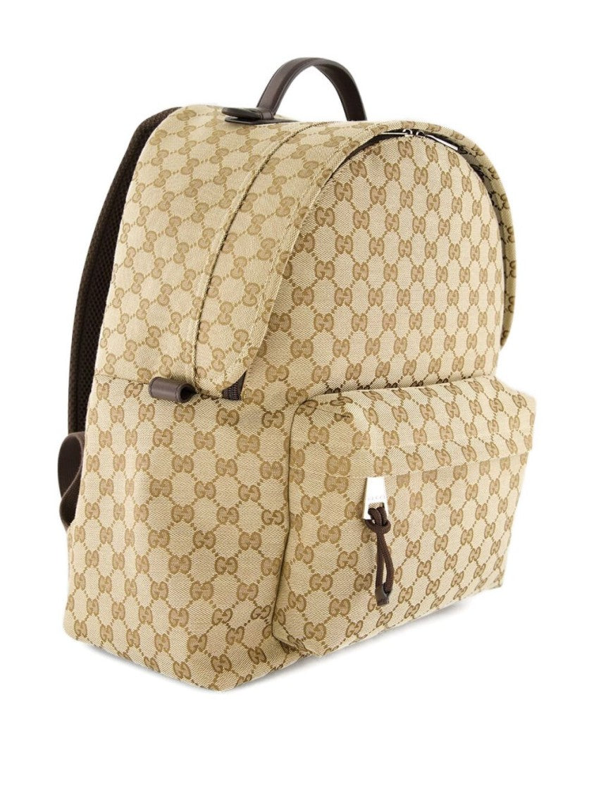 Gucci Medium Gg Canvas Backpack