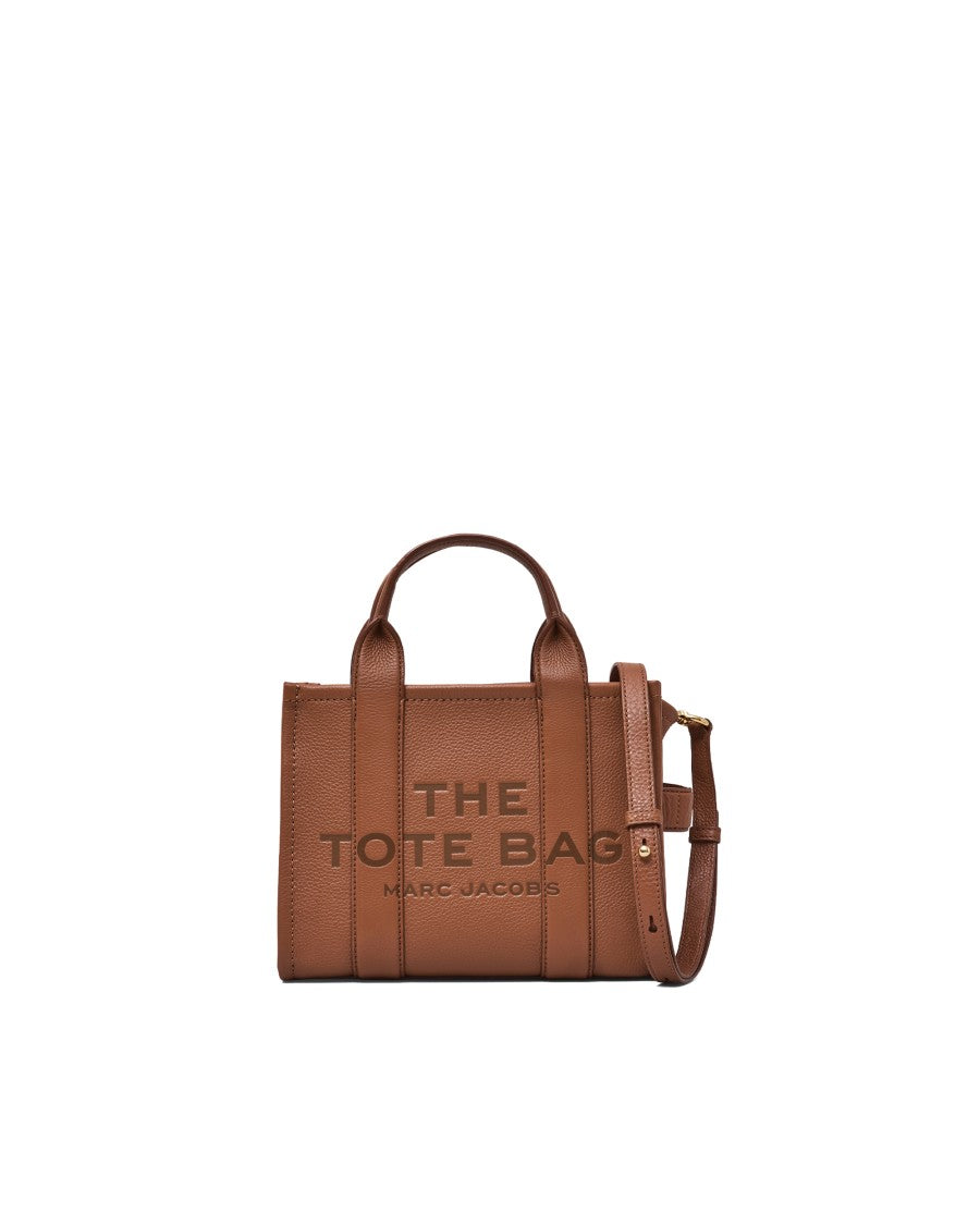 Marc Jacobs Handbag The Leather Small Tote Bag Argan Oil