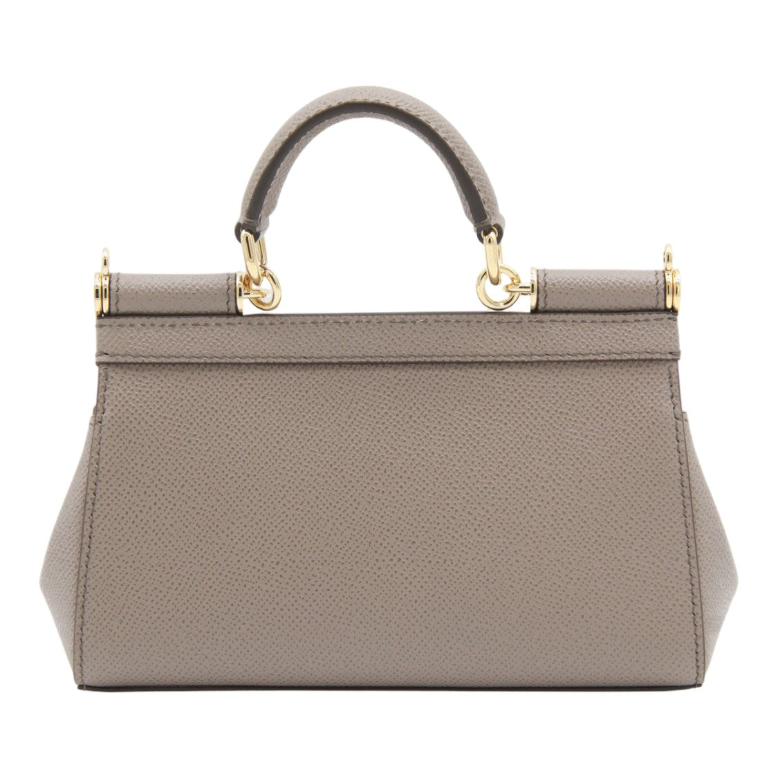 Dolce & Gabbana Structured Handbag With Flap Closure