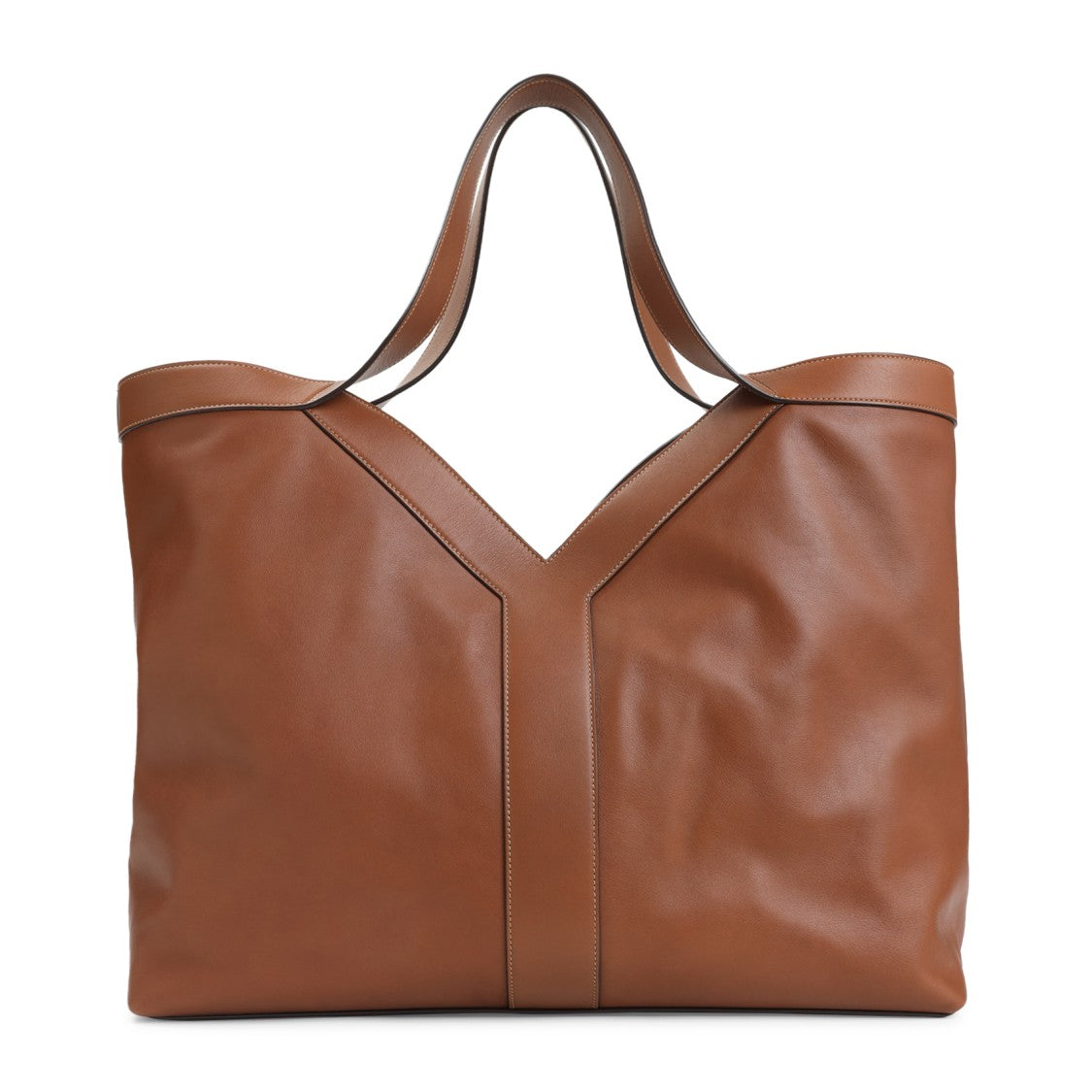 Saint Laurent Brown Leather Bag