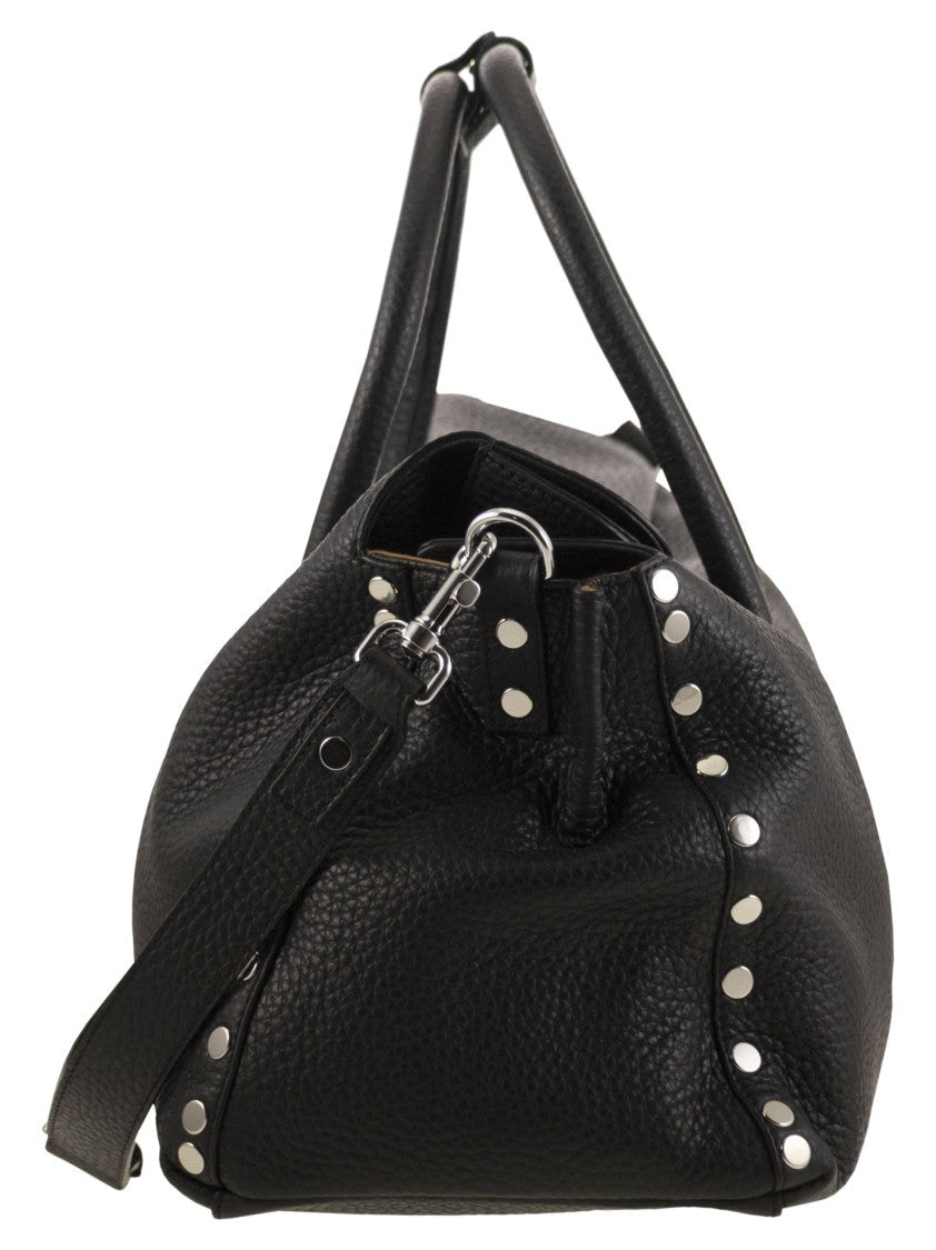 Zanellato Dotta Centauro - Grained Leather Bag Xl