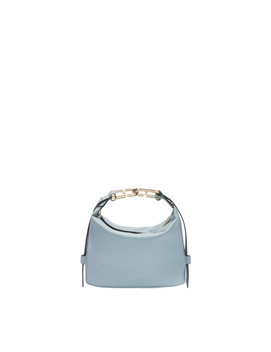 Furla Nuvola Mini Leather Handbag In Cirrus Color