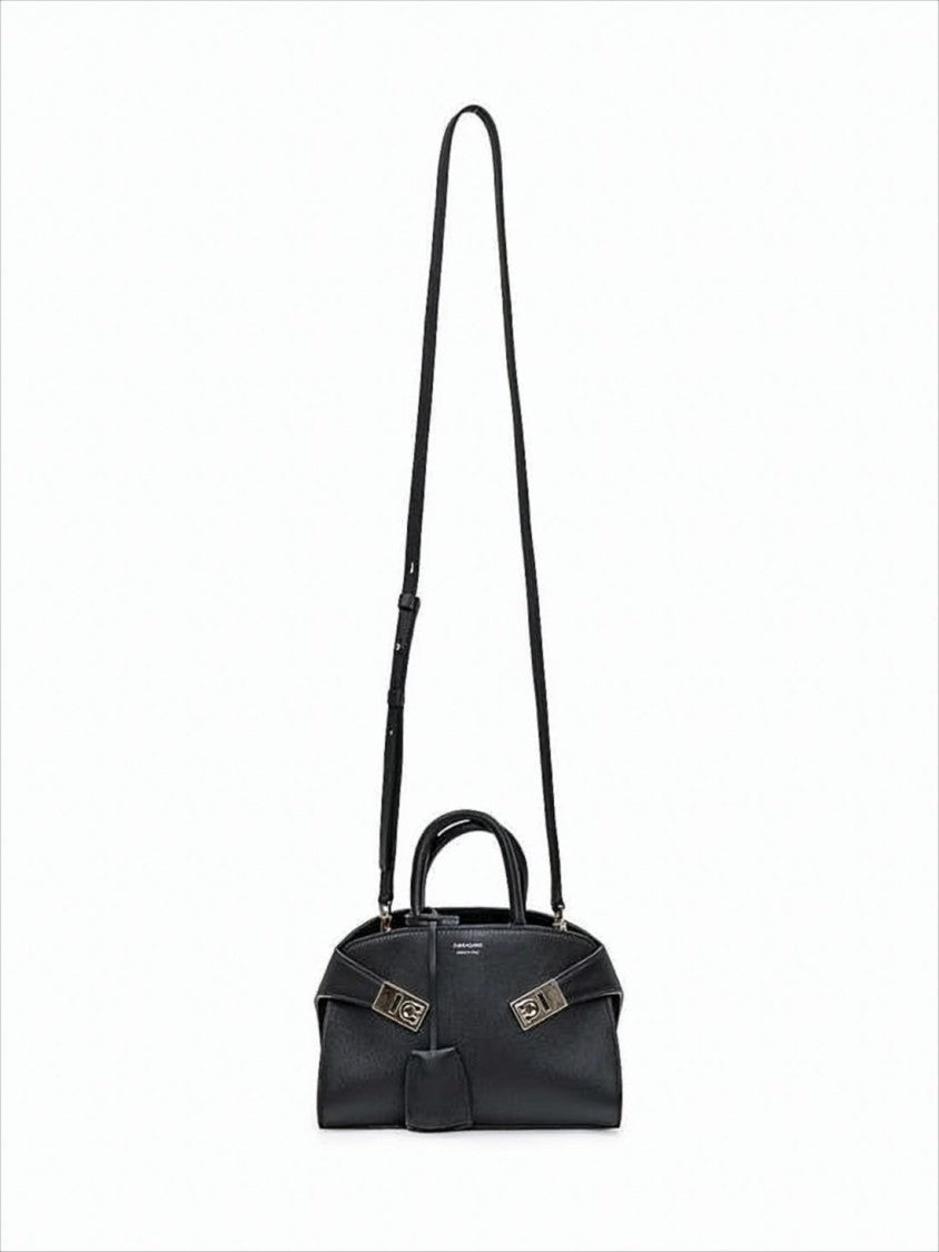Salvatore Ferragamo Textured Calf Leather Tote Bag