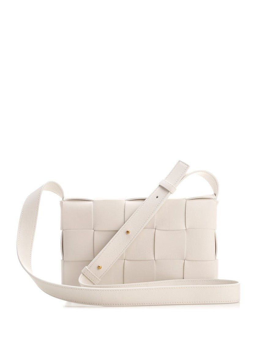 Bottega Veneta Woven Lambskin Leather Shoulder Bag