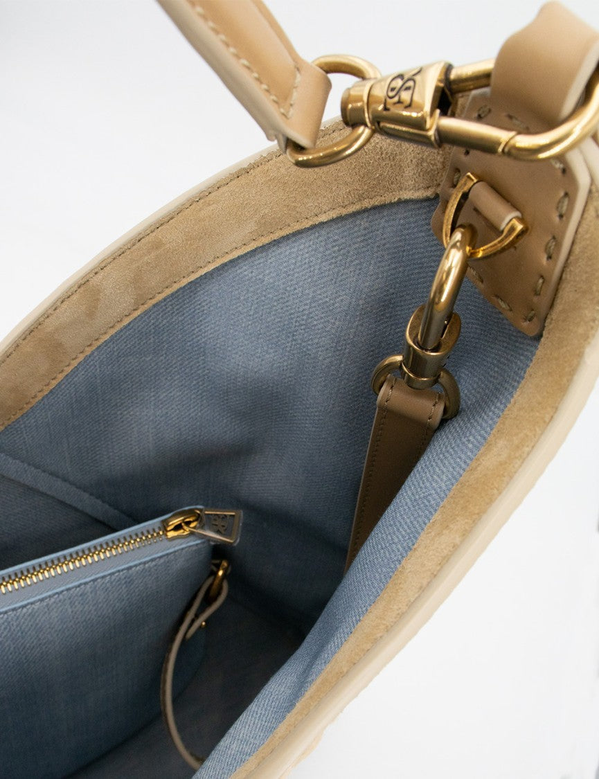 Ermanno Scervino Nuvolato Incence Beige Handbag