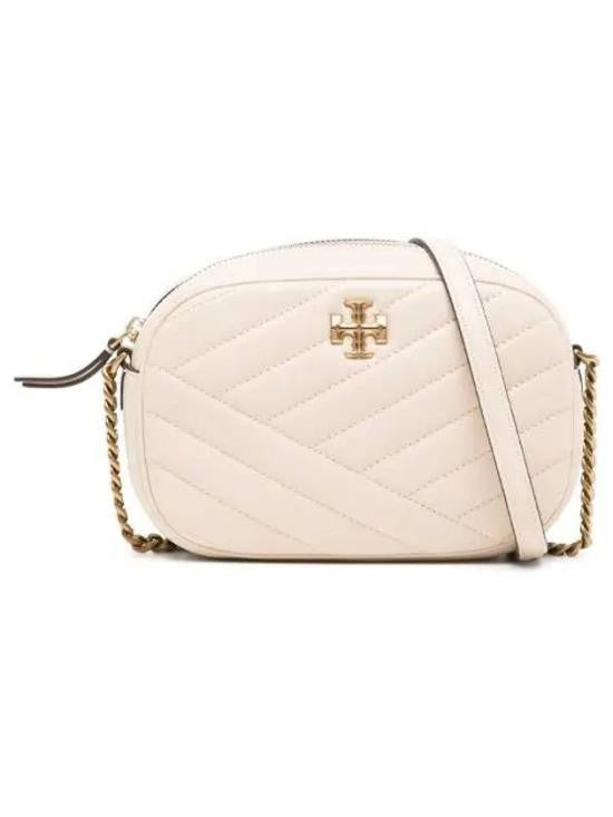 Tory Burch Quilted Leather Crossbody Bag With Gold-Tone Chain Detail