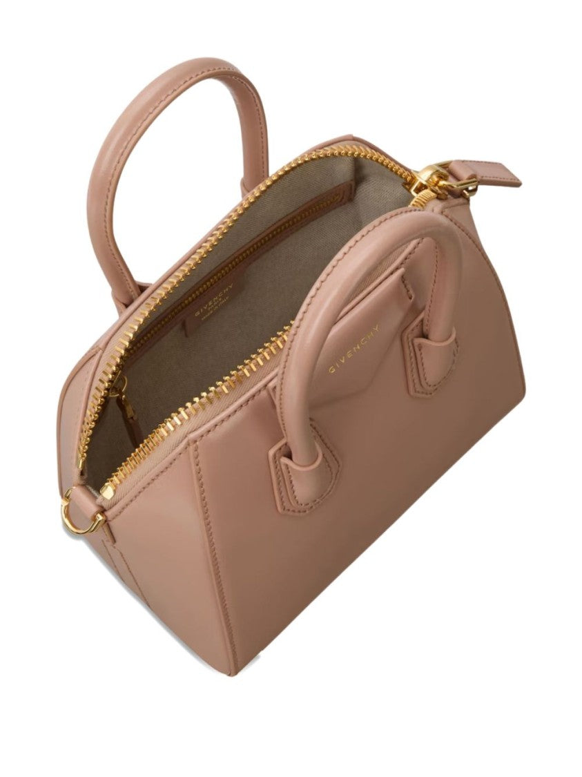 Givenchy Trapezoidal Structured Handbag In Smooth Calf Leather