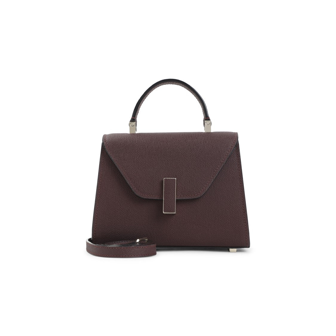 Valextra Amaranto Mine Iside Micro Crossbody Bag