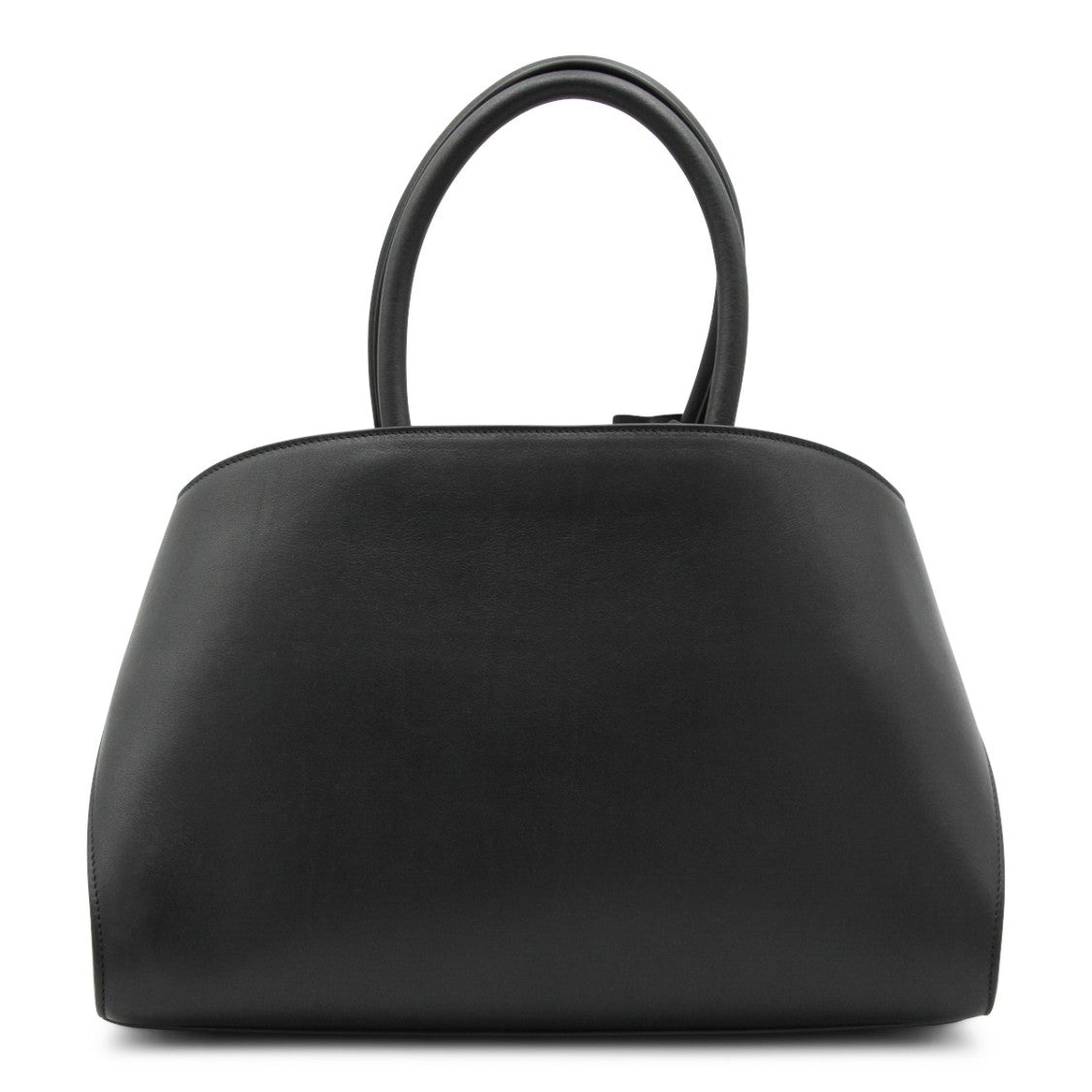 Ferragamo Black Leather Hug S Shoulder Bag