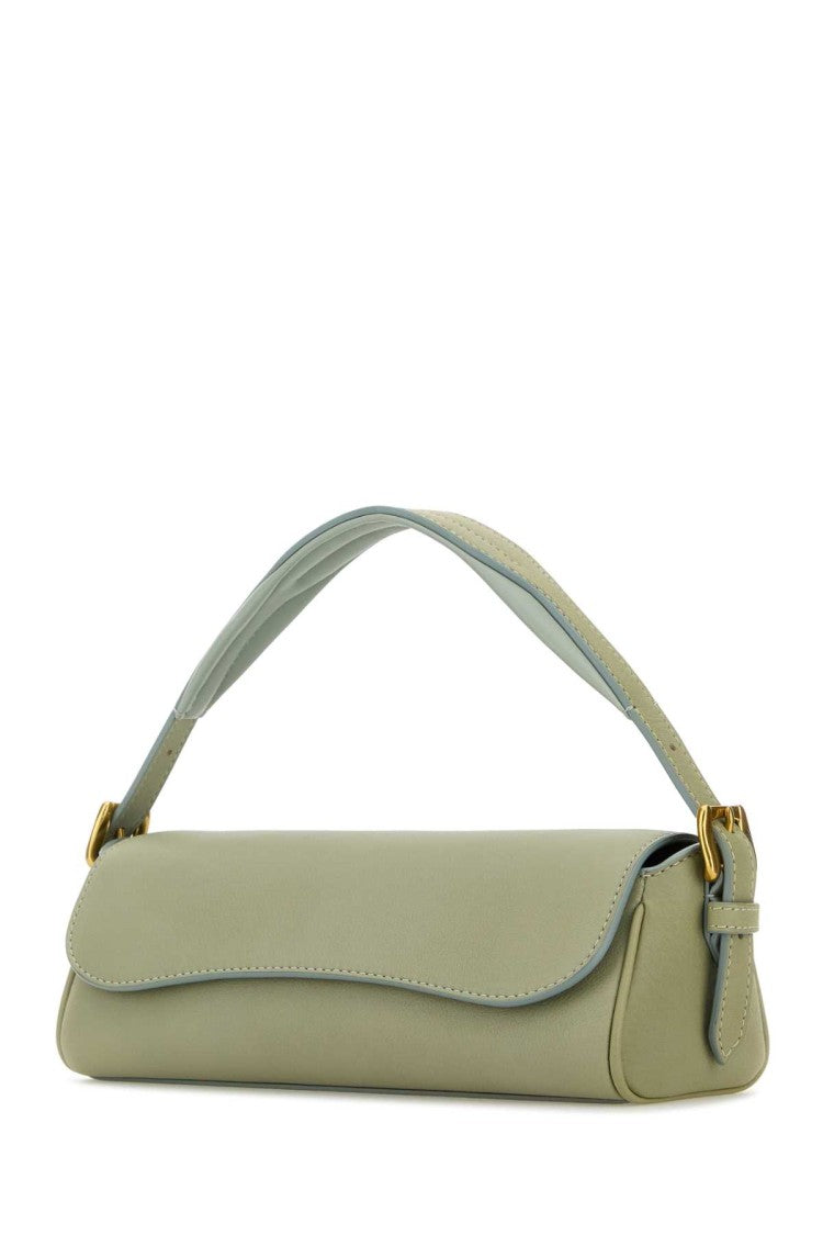 J&M Davidson Sage Green Bonny Baguette Handbag