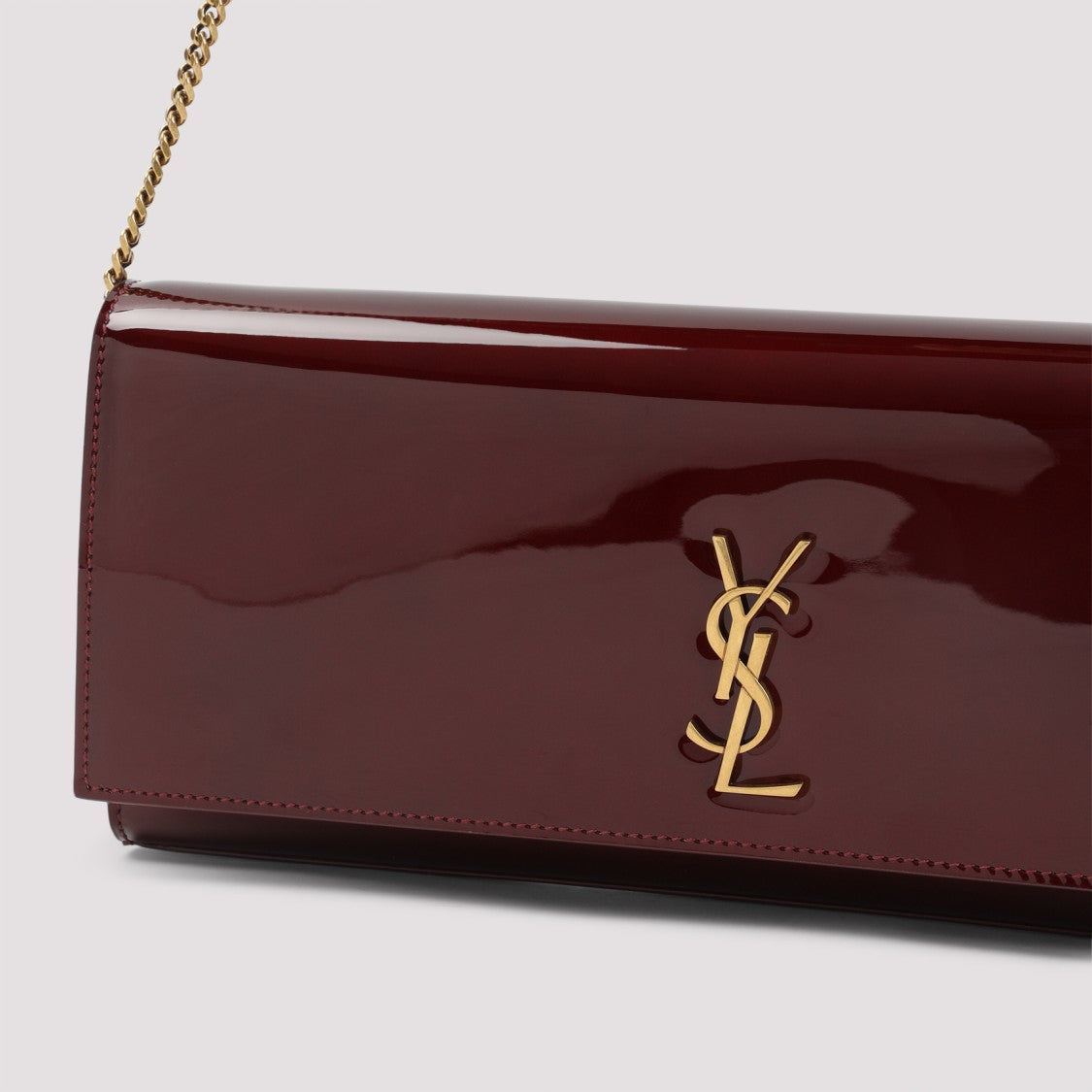 Saint Laurent Calf Leather Shoulder Bag
