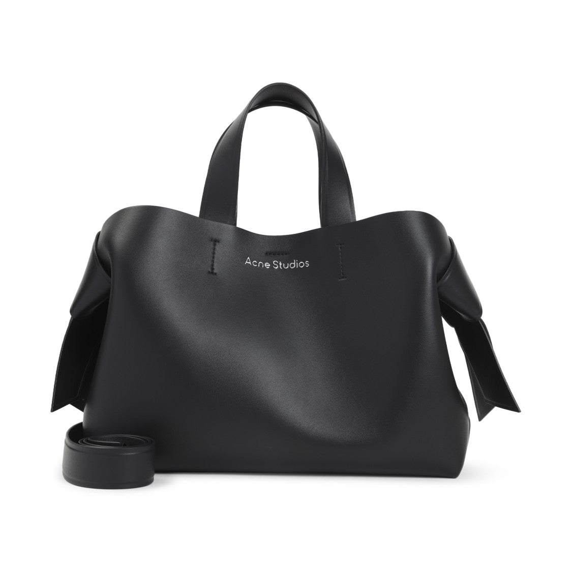 Acne Studios Black Calf Leather Handbag