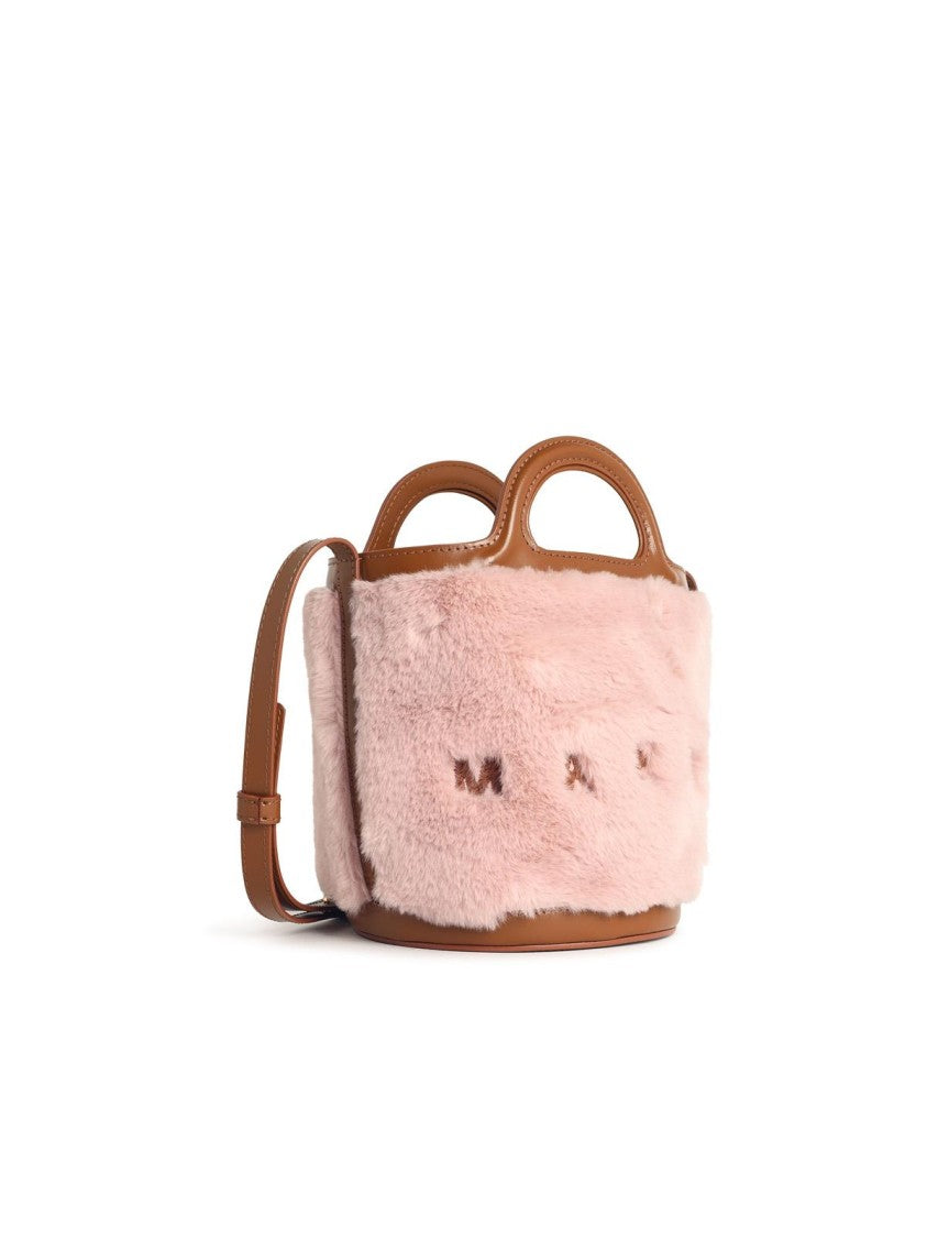 Marni Tropicalia' Two-Tone Leather Blend Bag