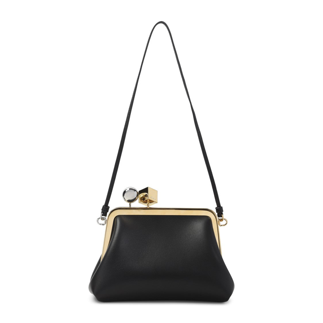 Jacquemus The Berlingot Black Lamb Leather Handbag