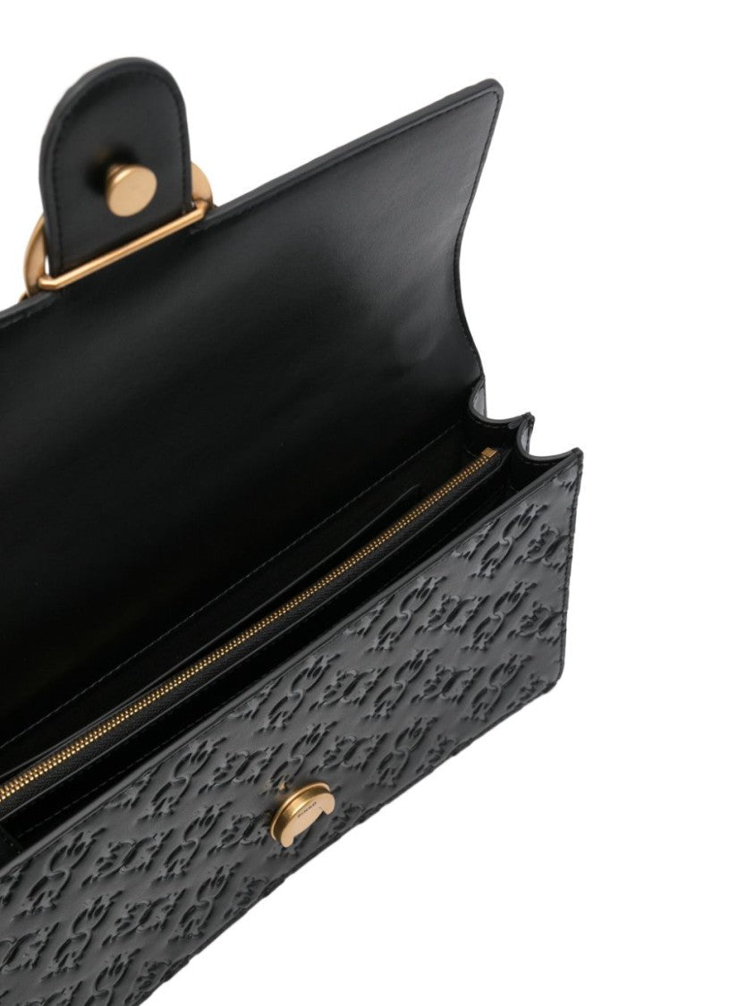 Pinko Crossbody Bag With Monogram Print