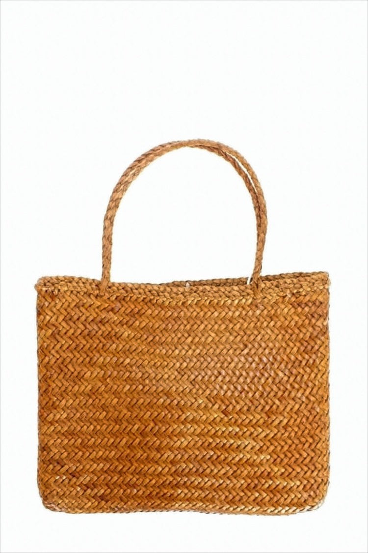 Dragon Diffusion Artisanal Woven Buffalo Leather Tote Bag